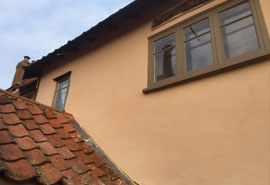 External Plastering Project Debenham from Traditional Lime Plasterer