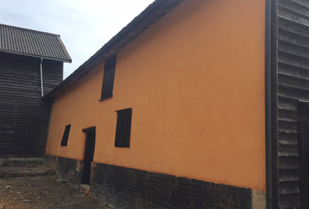 Final lime wash