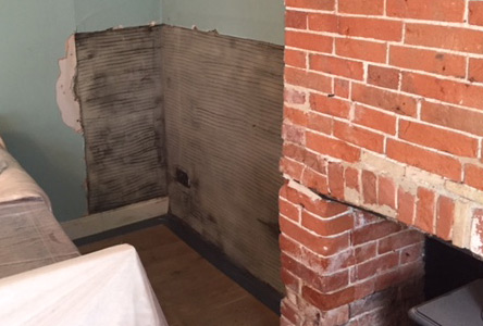 repair of tradional lime plaster